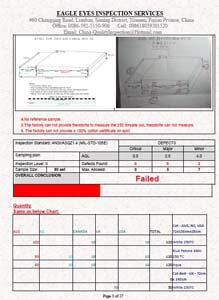 Quality Inspection Report-03